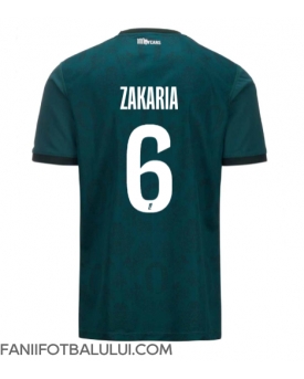 AS Monaco Denis Zakaria #6 Tricou Fotbal Replică 2024-25 Barbati Deplasare